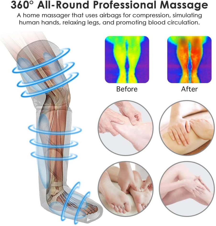 360° Foot Air Pressure Leg Massage