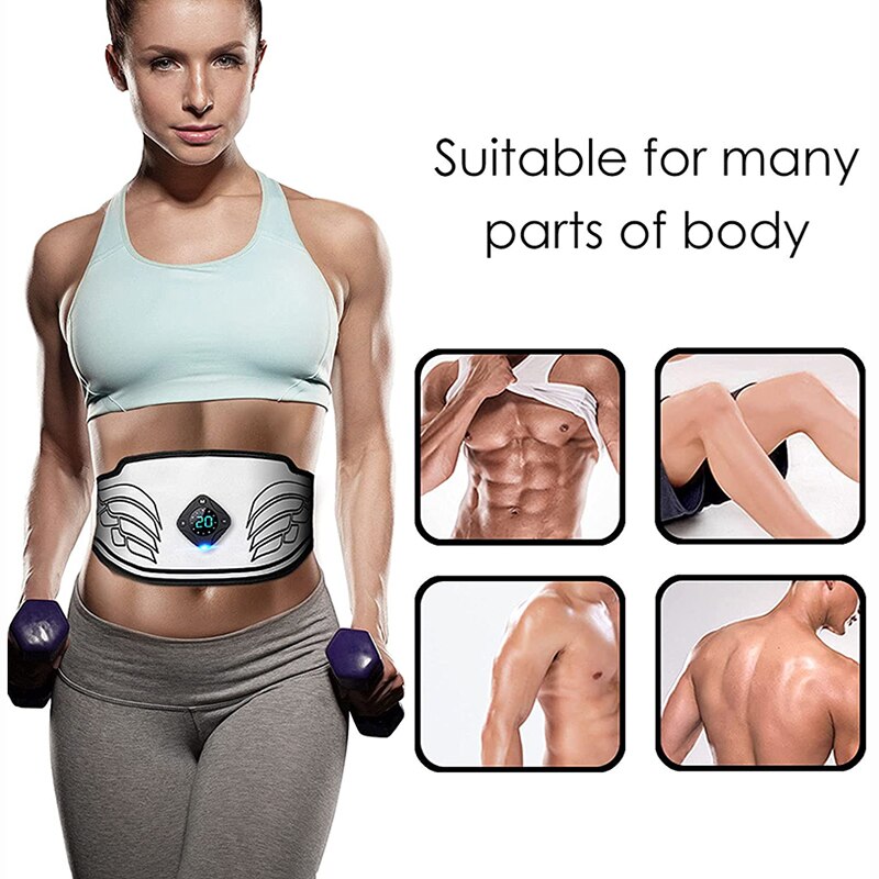 Muscle Stimulator EMS Fitness Abdominal Trainer