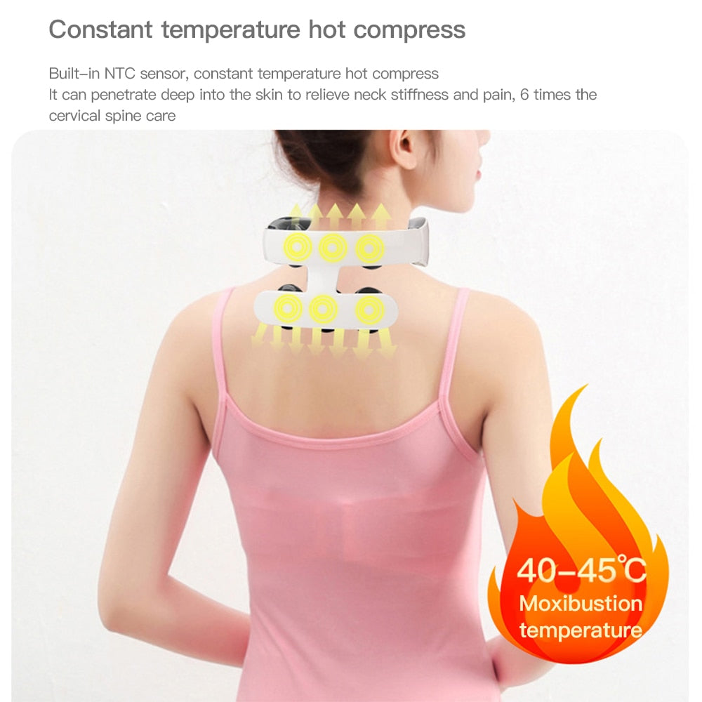 6 Electric Heating Neck Massage