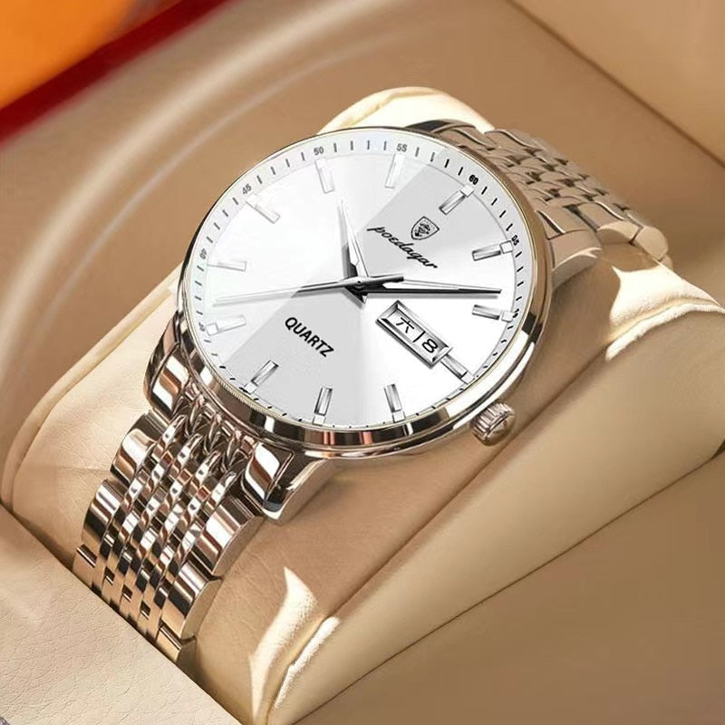 Men Watch Stainless Steel Top Quailty