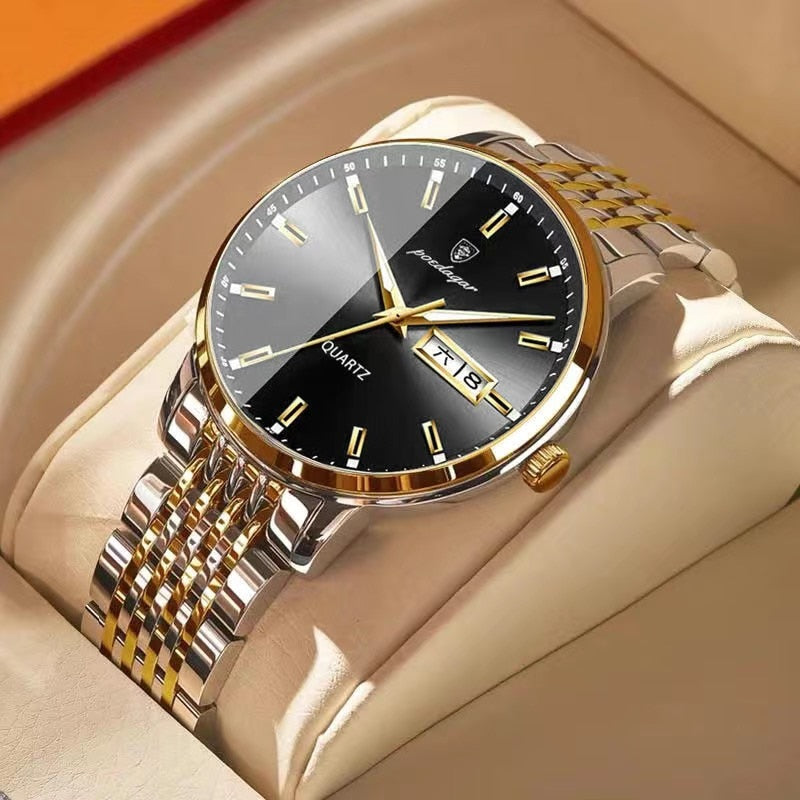 Men Watch Stainless Steel Top Quailty