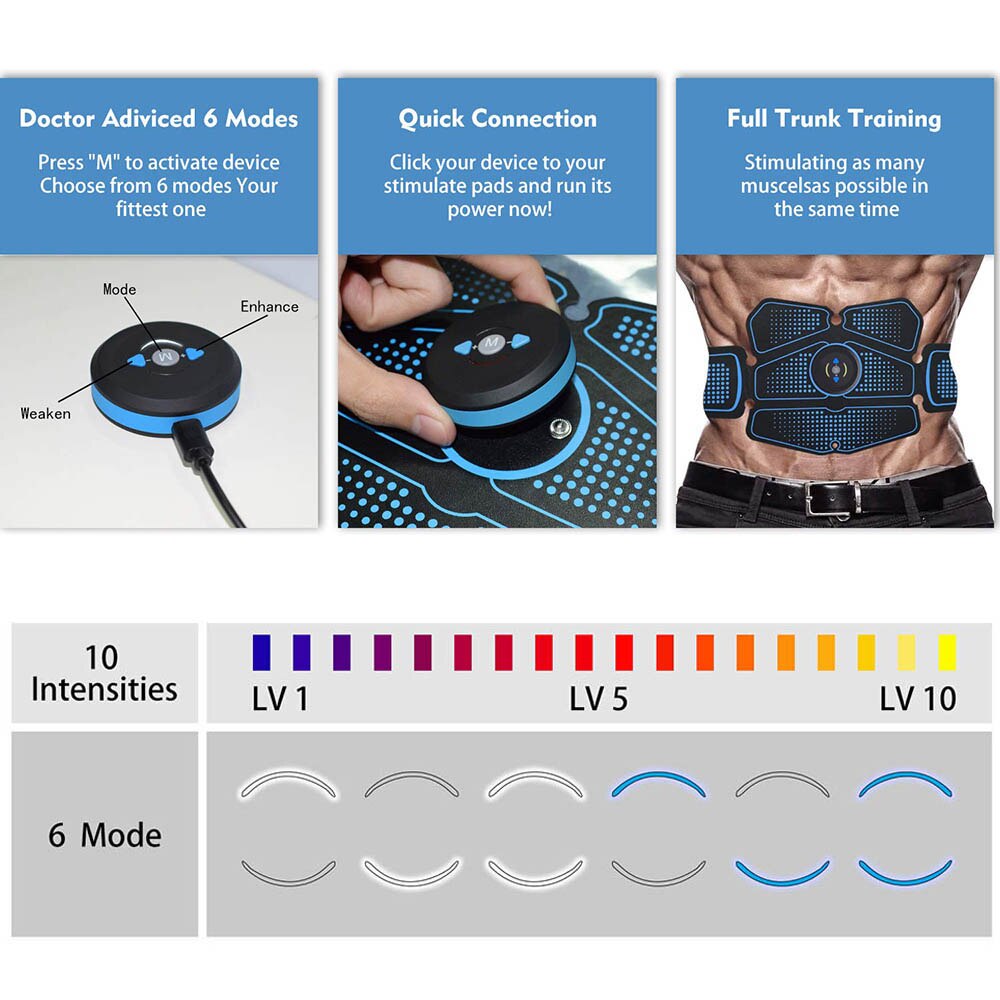 Abdominal Muscle Stimulator Trainer