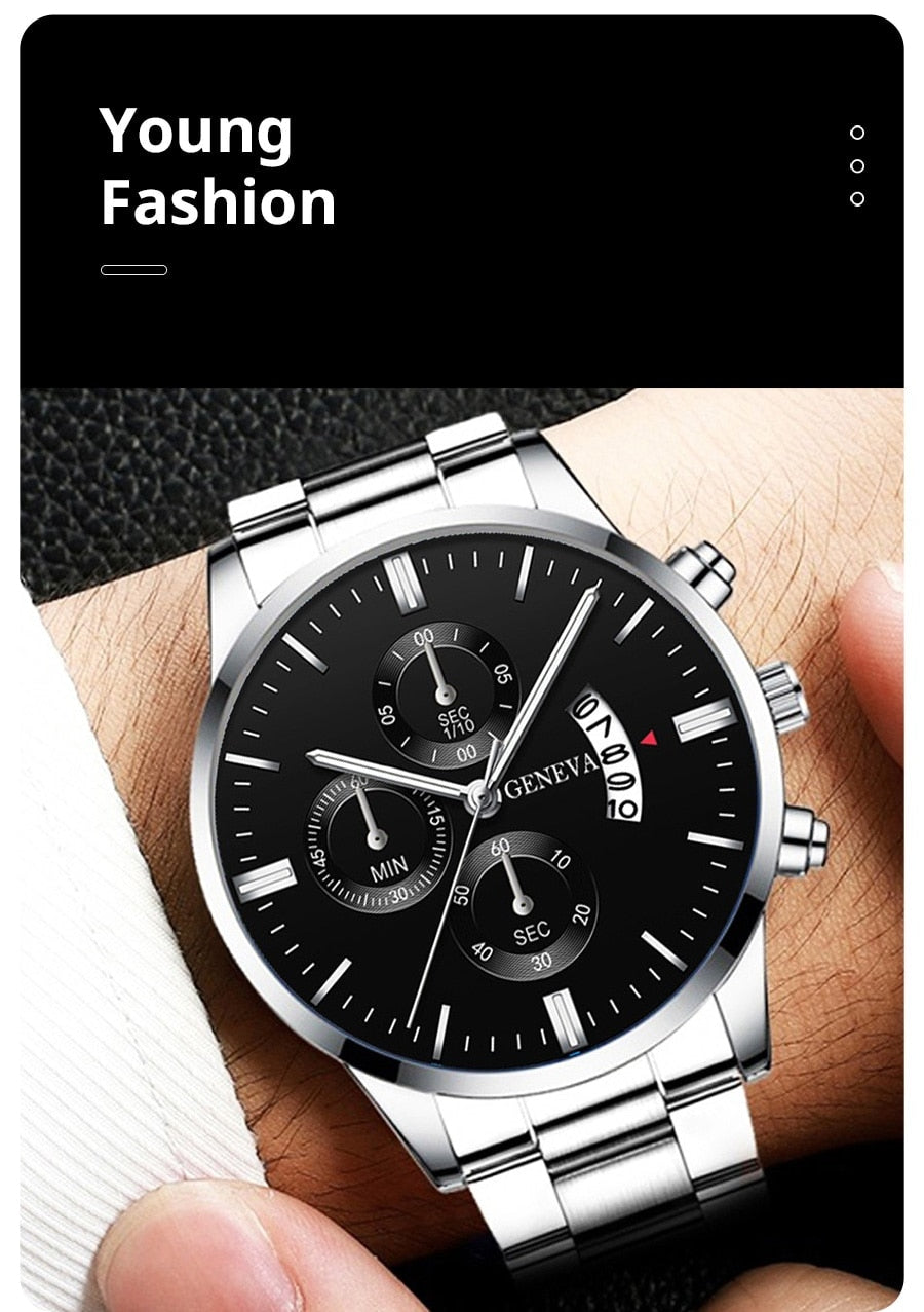 Quartz Watch Men Business Fashion