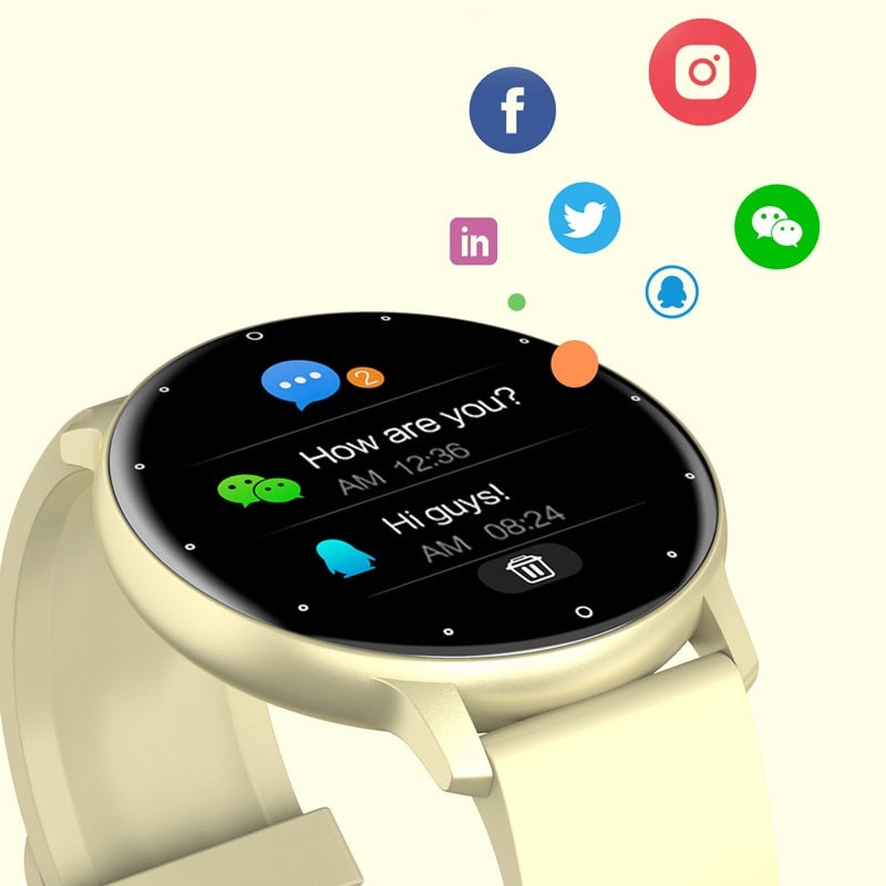 2023 Smart Watch Men Women Full Touch Screen