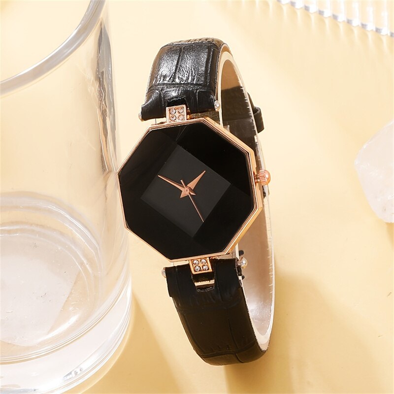 5pcs Set Watches Set Luxury Rhinestone Women