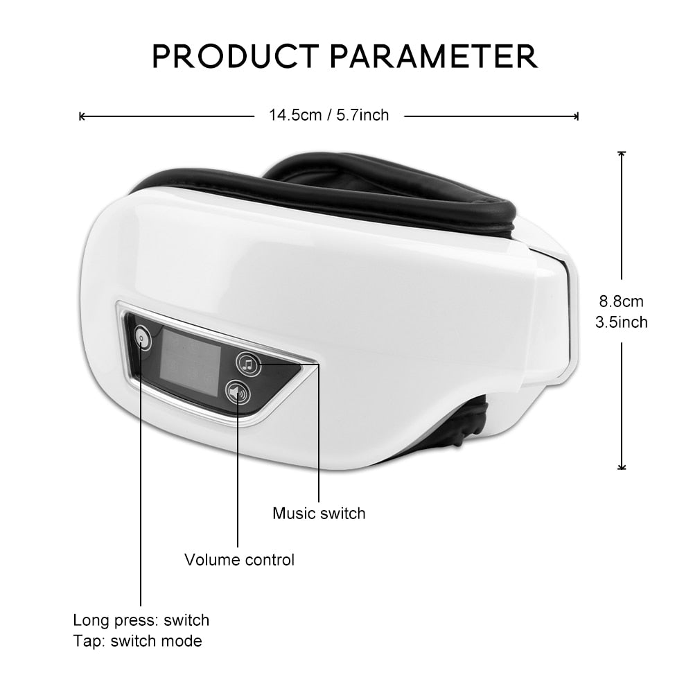 Eye Massage 6D Smart Airbag Vibration