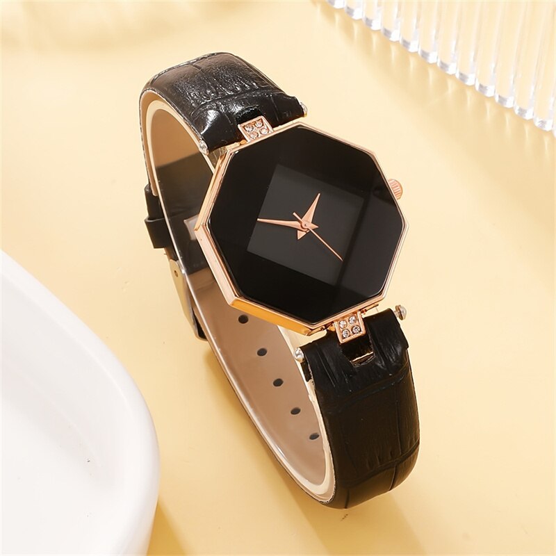 5pcs Set Watches Set Luxury Rhinestone Women