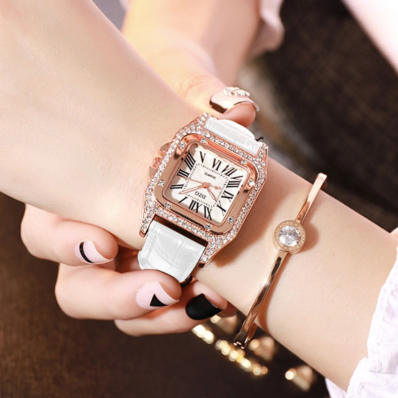 Casual Starry Quartz Watch Women