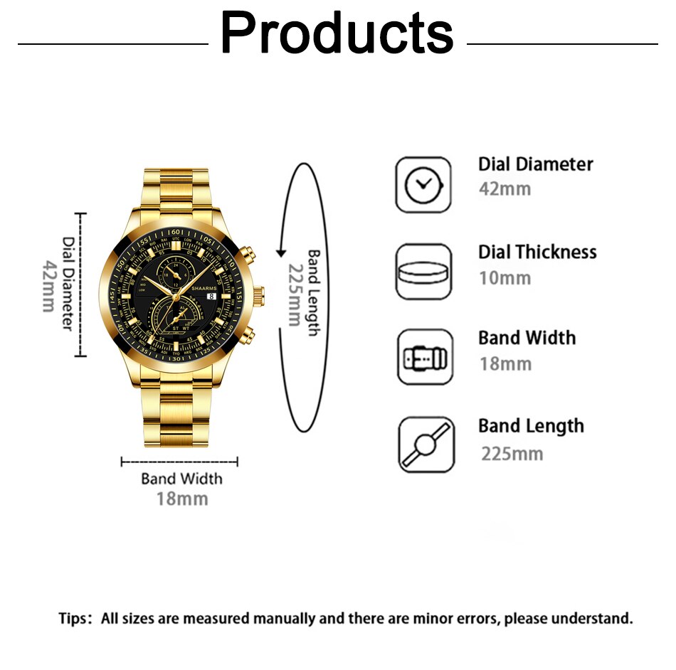 Fashion Stainless Steel Watch Men