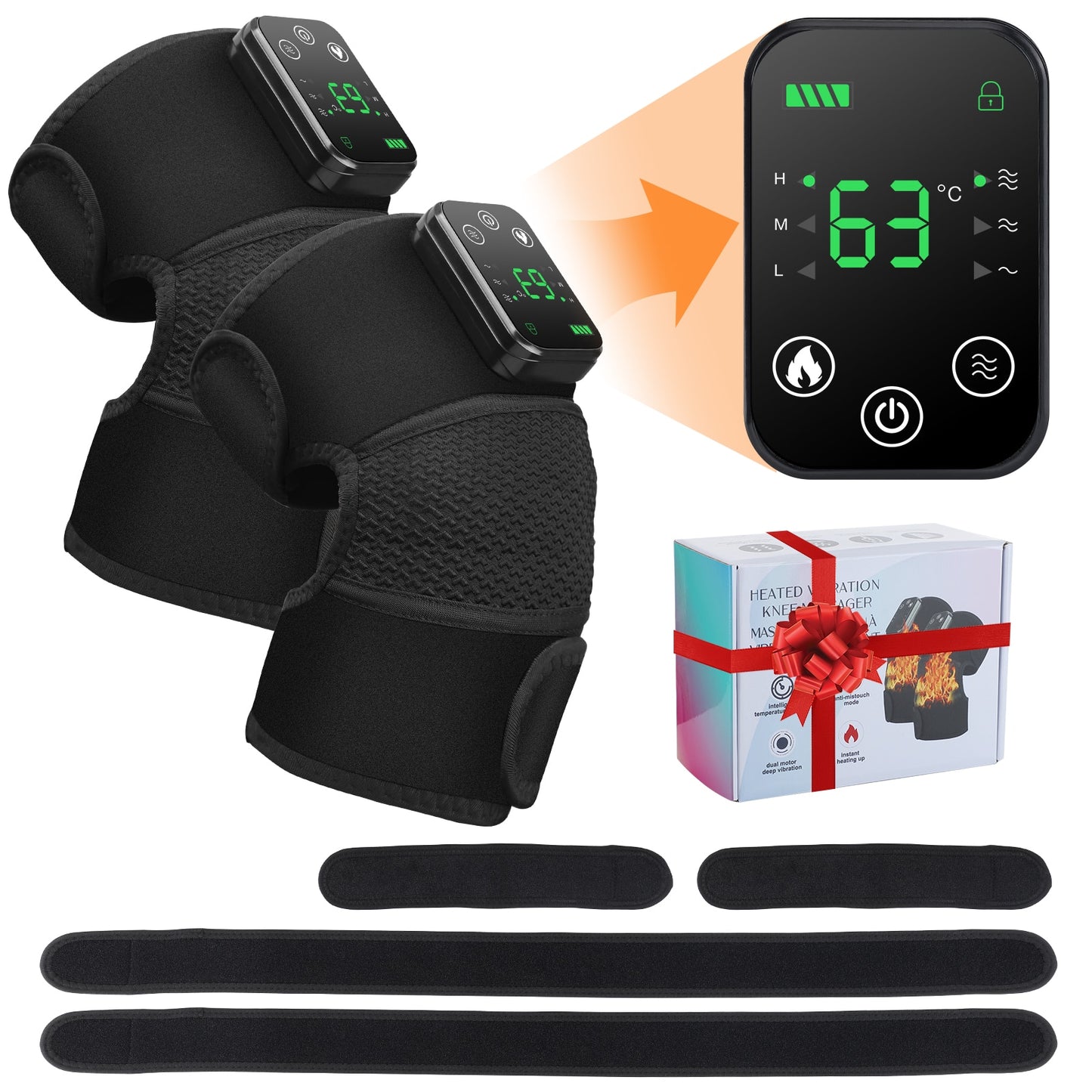 Heating Knee Massage Vibration