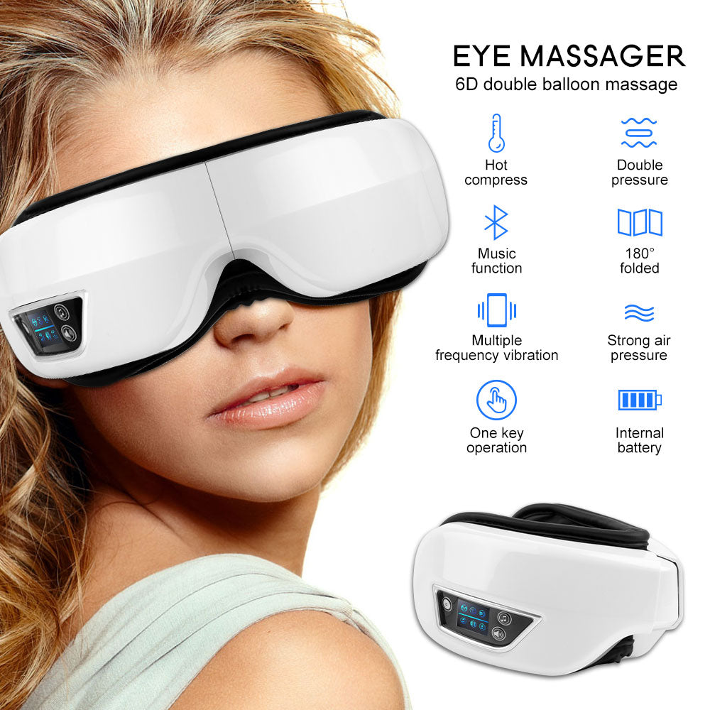 Eye Massage 6D Smart Airbag Vibration