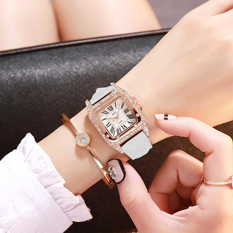 Casual Starry Quartz Watch Women