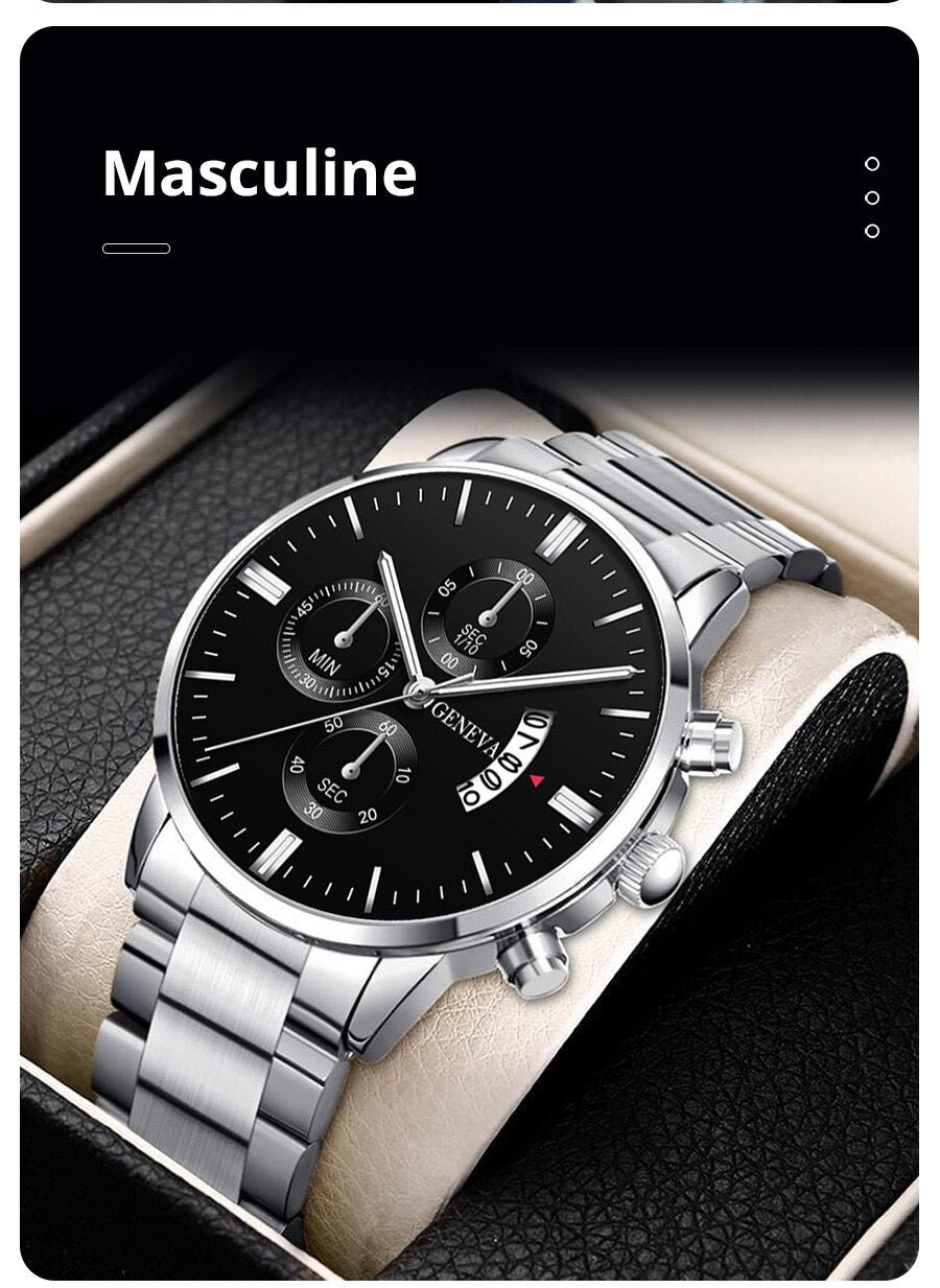 Quartz Watch Men Business Fashion