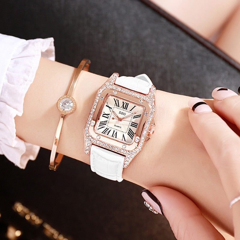 Casual Starry Quartz Watch Women