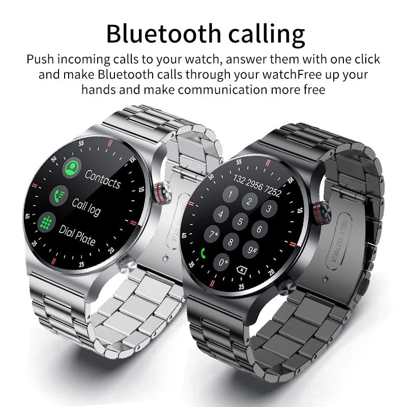 Bluetooth Call SmartWatch Men For IOS Android