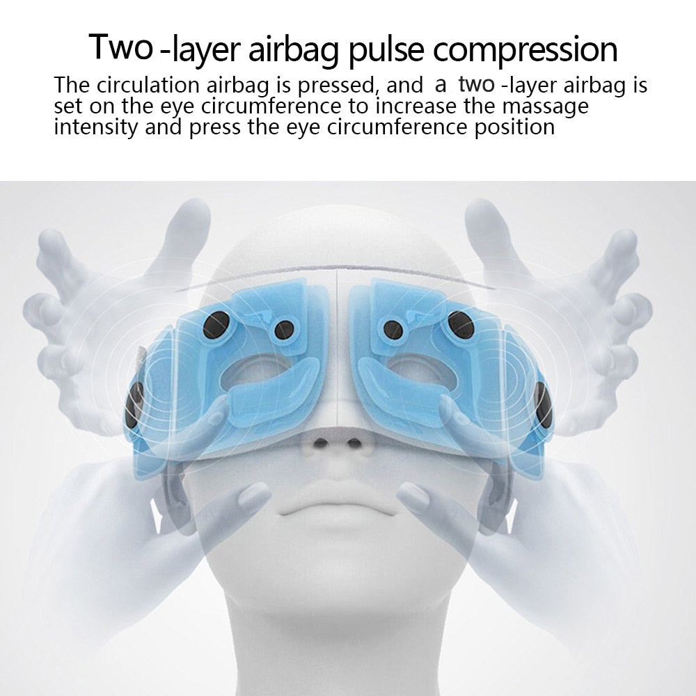 Eye Massage 6D Smart Airbag Vibration