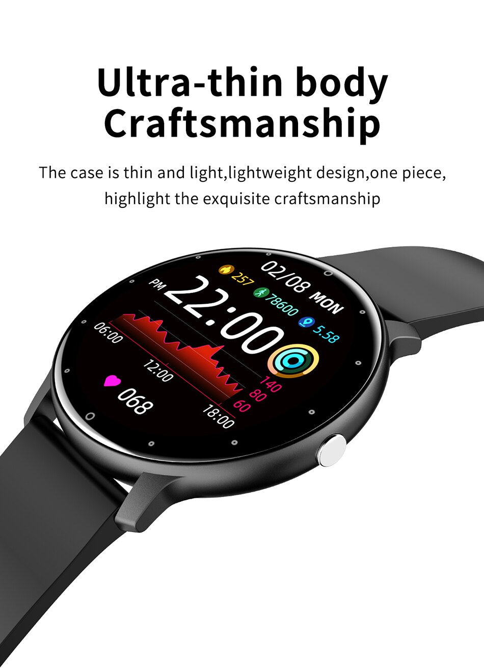 2023 Smart Watch Men Women Full Touch Screen