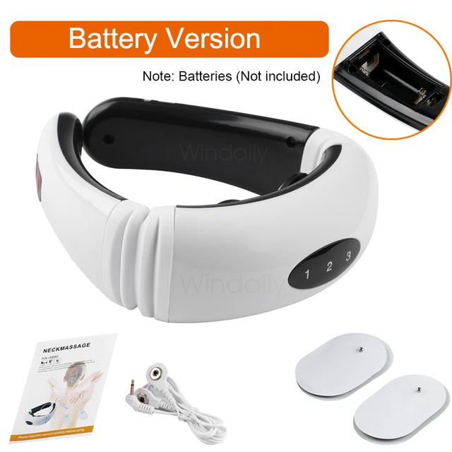 Electric Pulse Back and Neck Massager