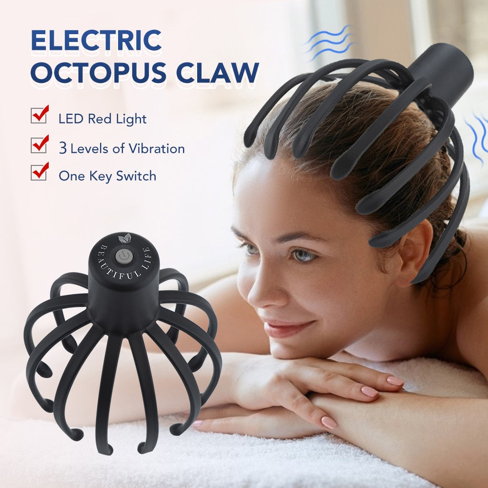 Electric Octopus Claw Scalp Massage