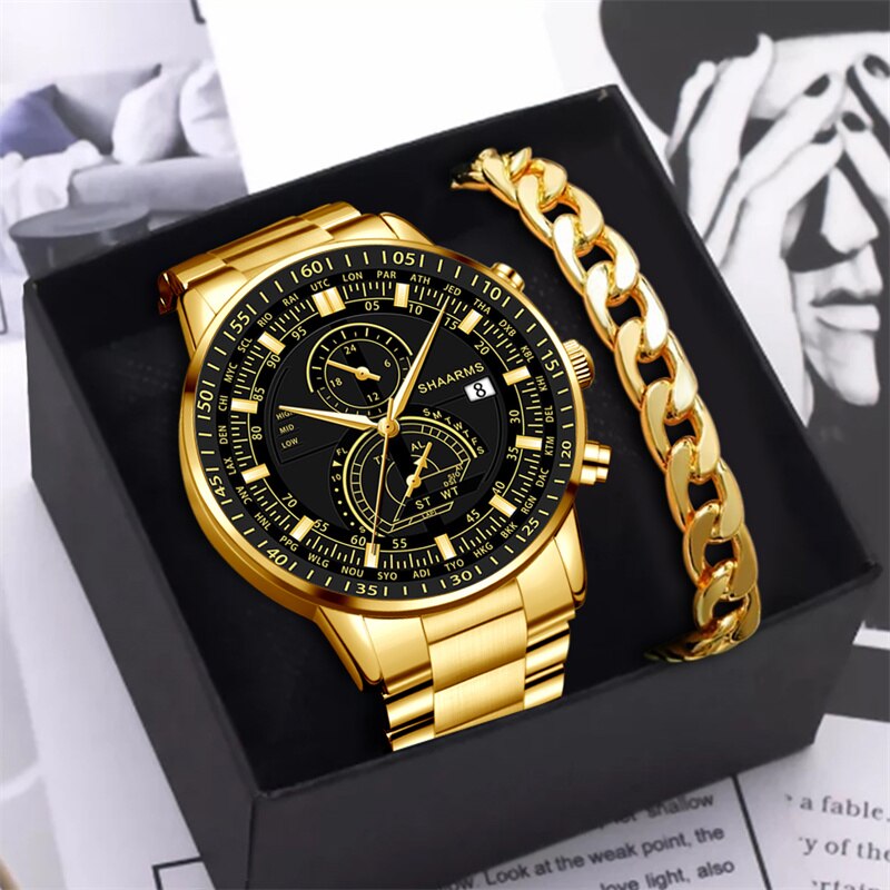 Fashion Stainless Steel Watch Men